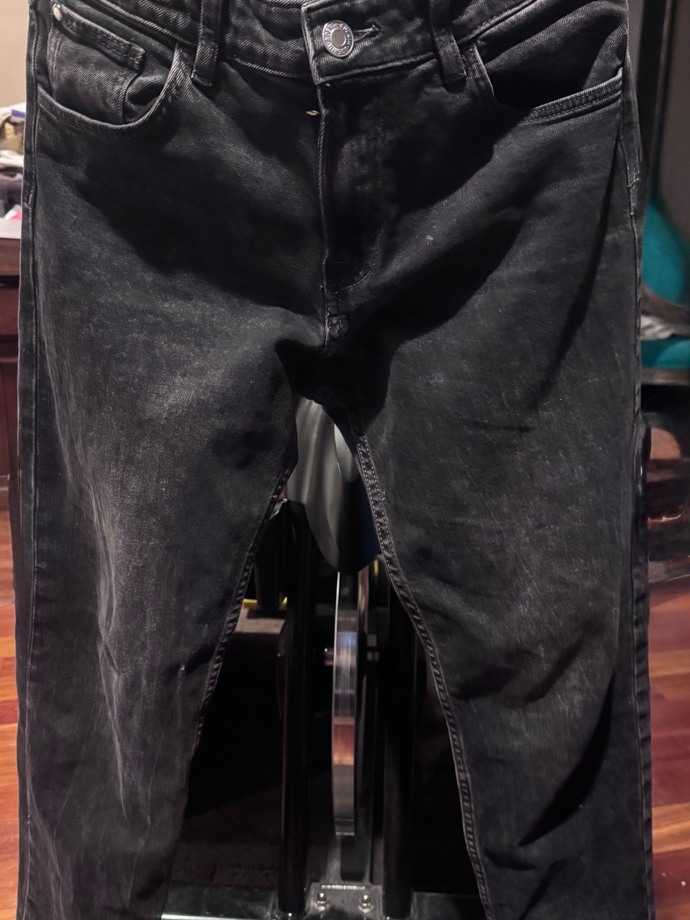 Kid’s H&M Black Washed Jeans - Classic Fit
